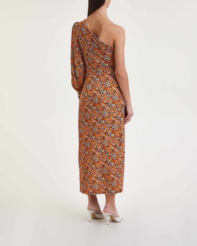 Gestuz Klänning OdaGZ One Shoulder Orange XS