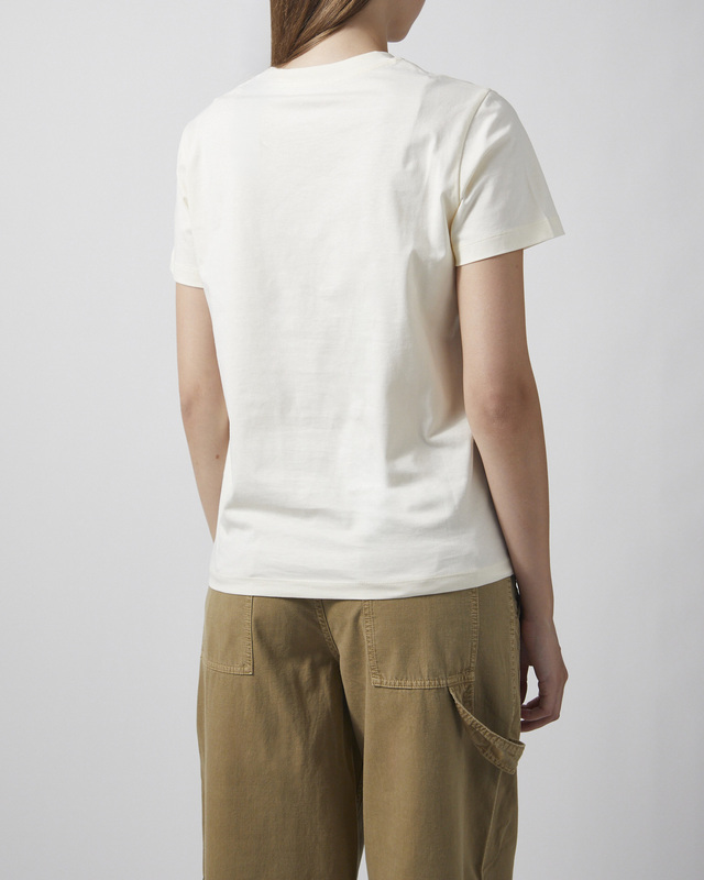 Moncler T-shirt Short Sleeve Natural M