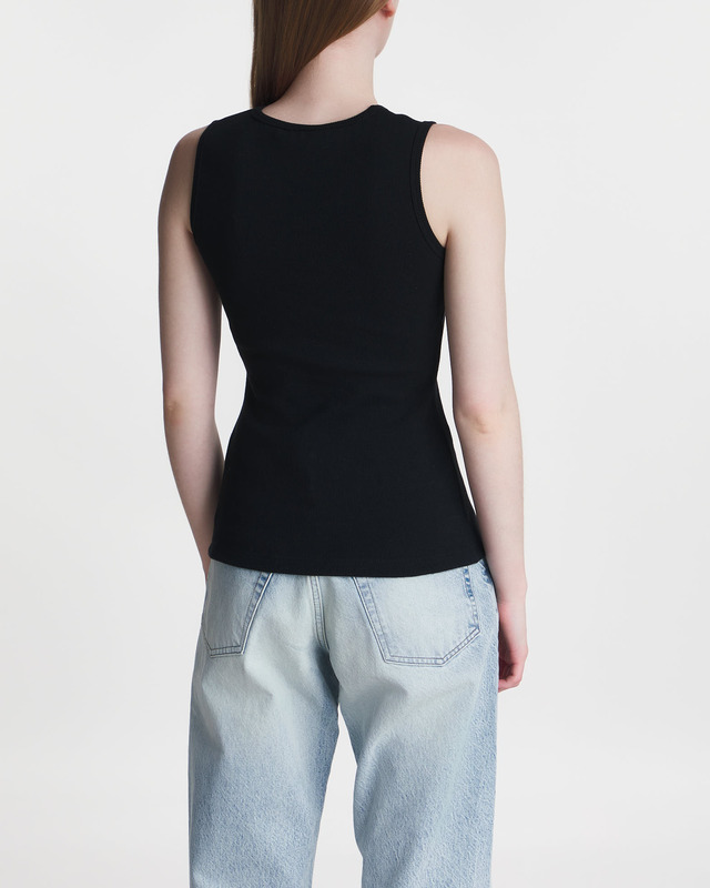 Magda Butrym Top Crochet Bra Tank Svart FR 42 (EUR 40)