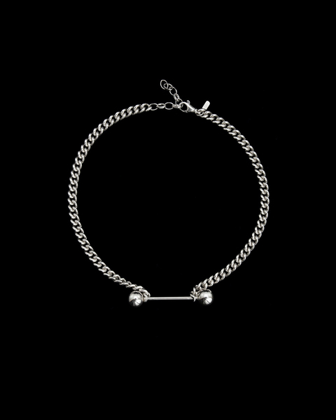 Halsband Strongest Girl In The World Silver ONESIZE 1