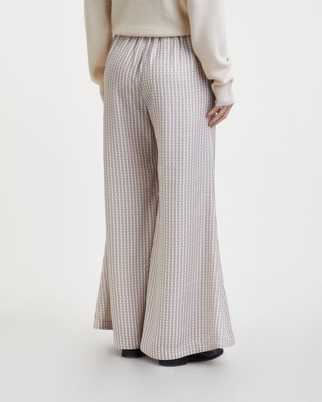 By Malene Birger Trousers Lucee Offwhite 40