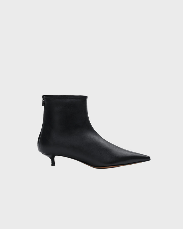 ATP Atelier Ankelstøvler Melfi Black Shiny Nappa EUR 39