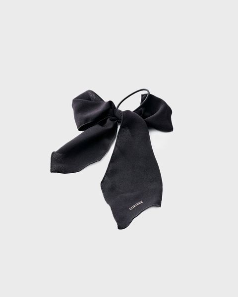 Hair tie French Bow Black ONESIZE 1