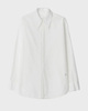 Teurn Studios Skjorta Pointy Collar Poplin  Vit 36