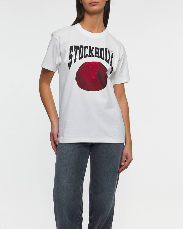 Eytys T-Shirt Leon Stockholm Blå L