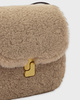 Soeur Väska Belissima Mini Shearling Beige ONESIZE