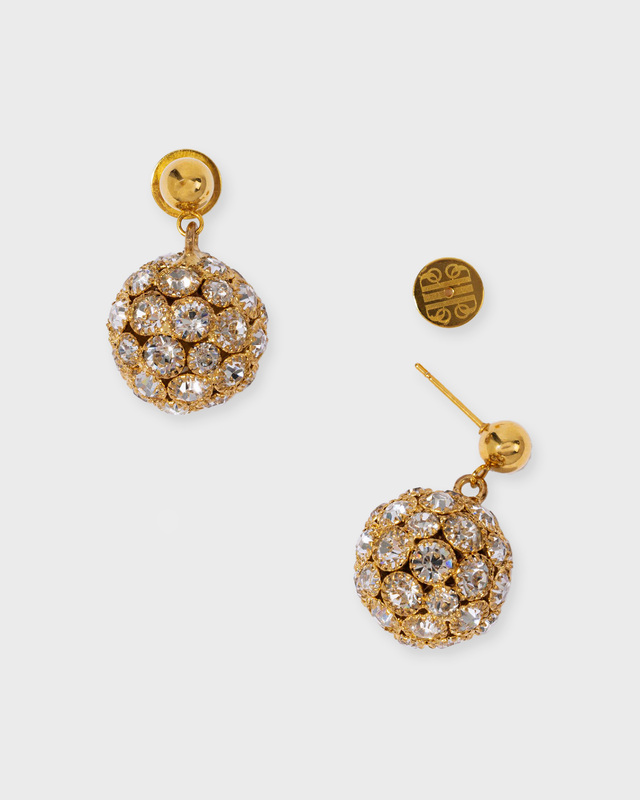Pearl Octopuss.y Örhängen Crystal Spheres Guld ONESIZE