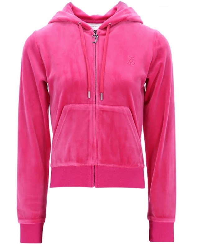 Juicy Couture Hoodie Robertson Classic Hallonröd M
