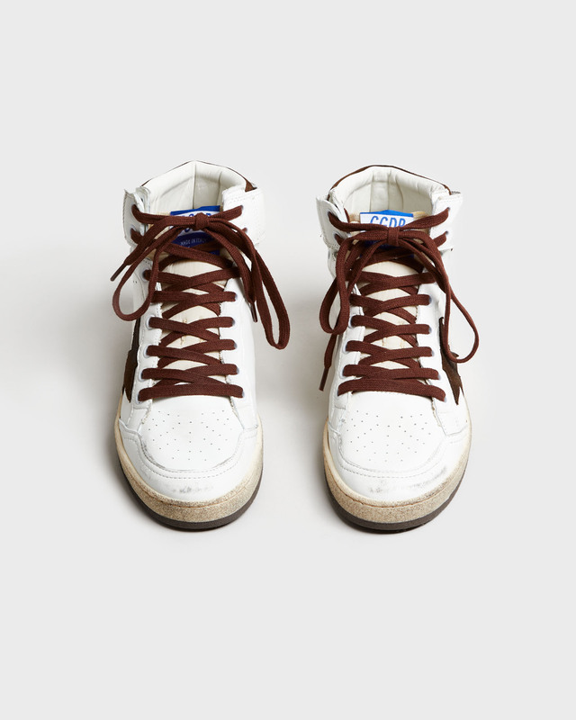 Golden Goose Deluxe Brand Sneakers Sky Star Nappa Vit/beige EUR 36