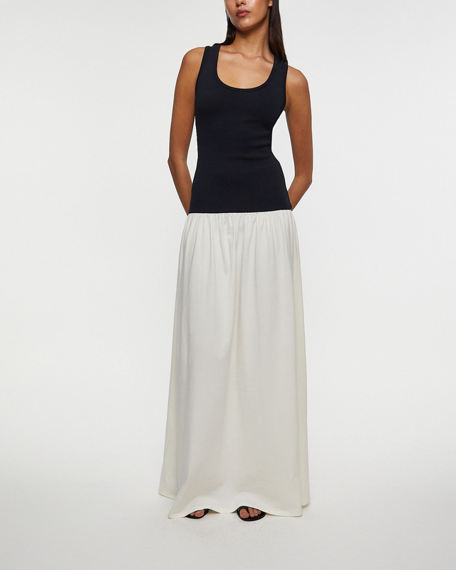 Wakakuu Icons Dress Tilos Svart/creme L