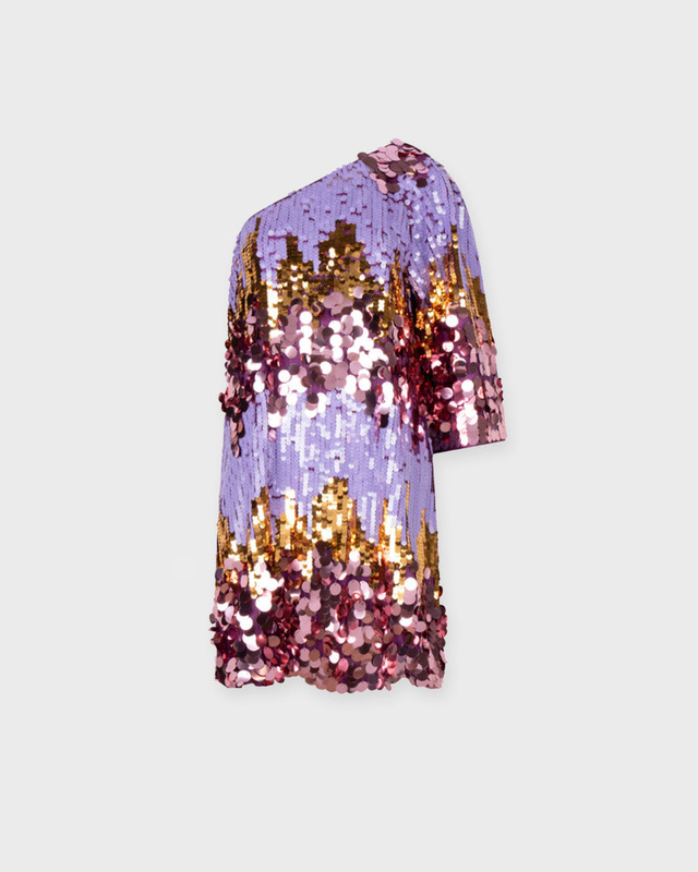 DANTE6 Dress  Dynamique Sequins Multicolor 1 (XS)