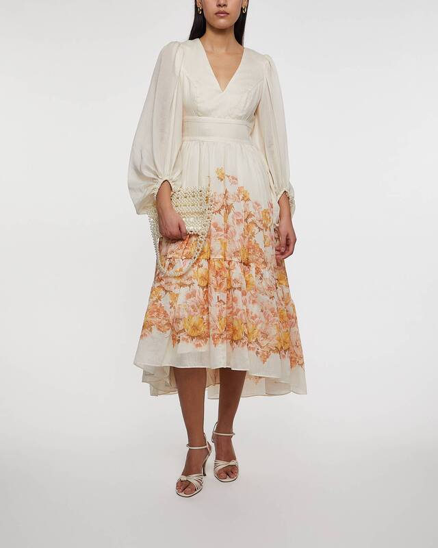 Malina Klänning Sasia Midi  Multicolor 42