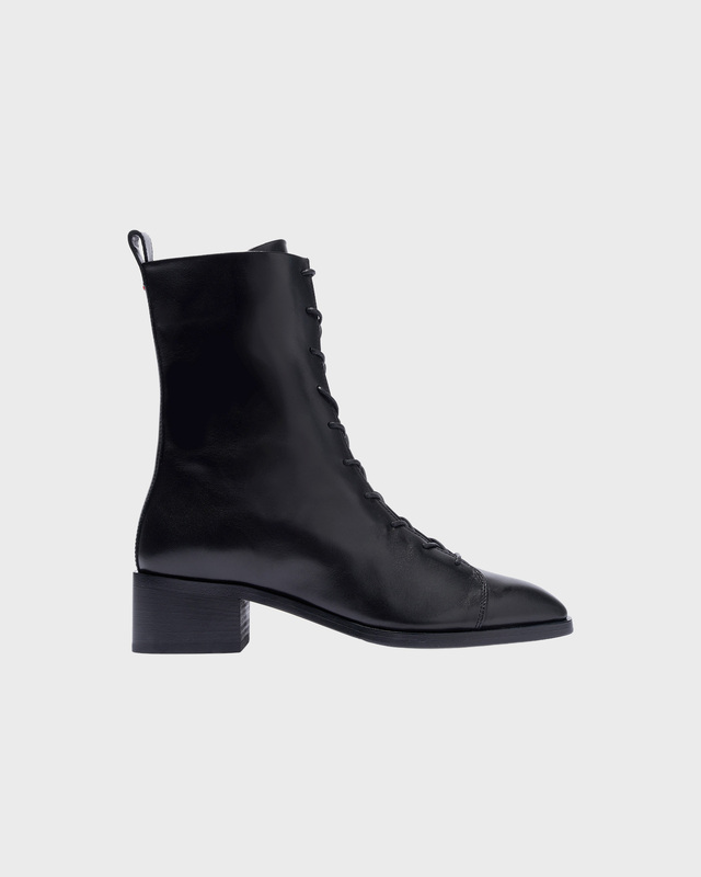 Aeyde Ankelstøvle Noel Calf Leather Black EUR 40
