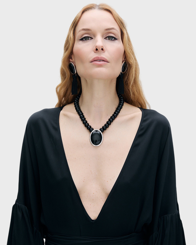 JULIETTA Earrings Jude Black ONESIZE