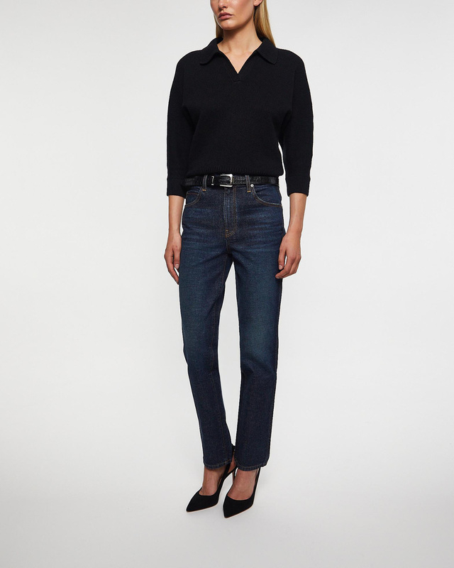 KHAITE Jeans Viv Jean Lansing Dark blue wash 30