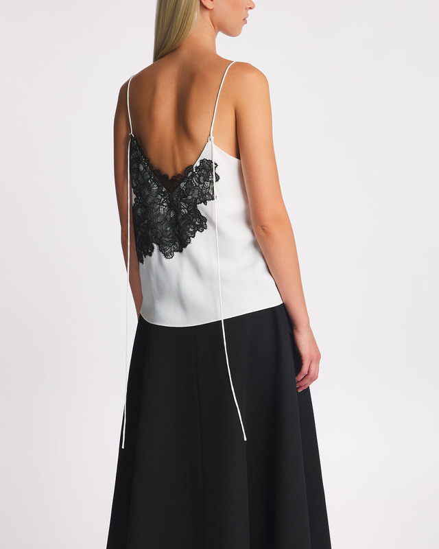 RÓHE Top Lace Camisole White 40