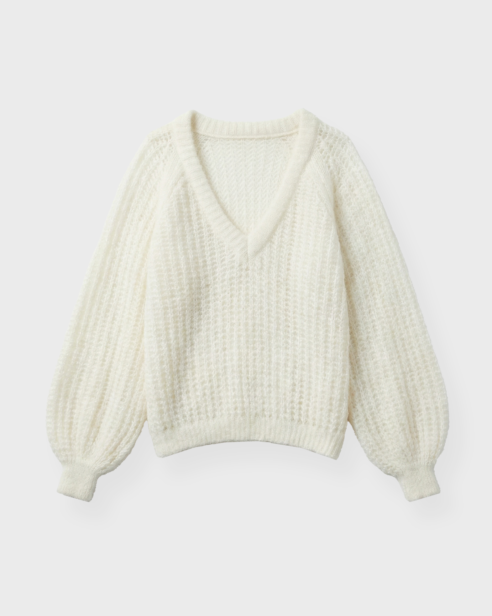 Wakakuu Icons Women's Cream Easton Sweater Creme Xs