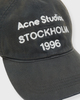 Acne Studios Cap Logo Faded black ONESIZE