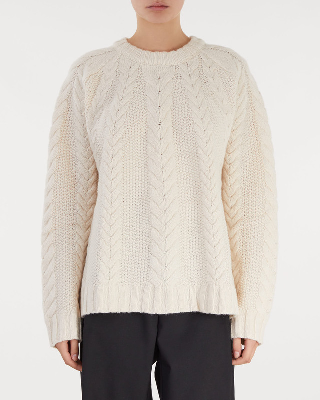 HOPE SWEATER CABLE Bone 40