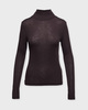 Wakakuu Icons Tröja Turtleneck Merino Wool Mörkbrun M