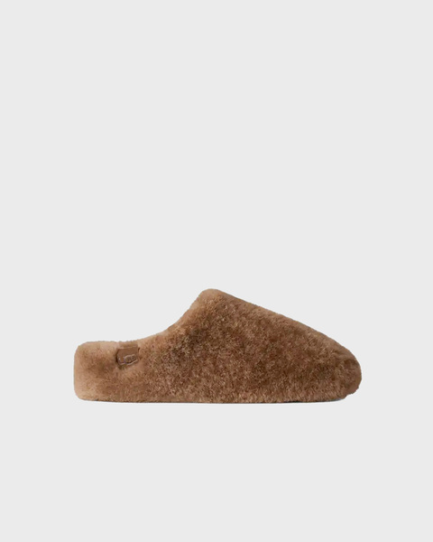 Slipper Elea Fluffed Brown 1
