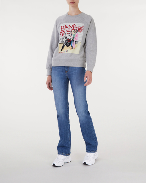 Sweater Upper Band of Sisters Moto Ljusgrå 2