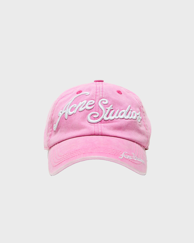 Acne Studios Keps 3D Logo Rosa ONESIZE