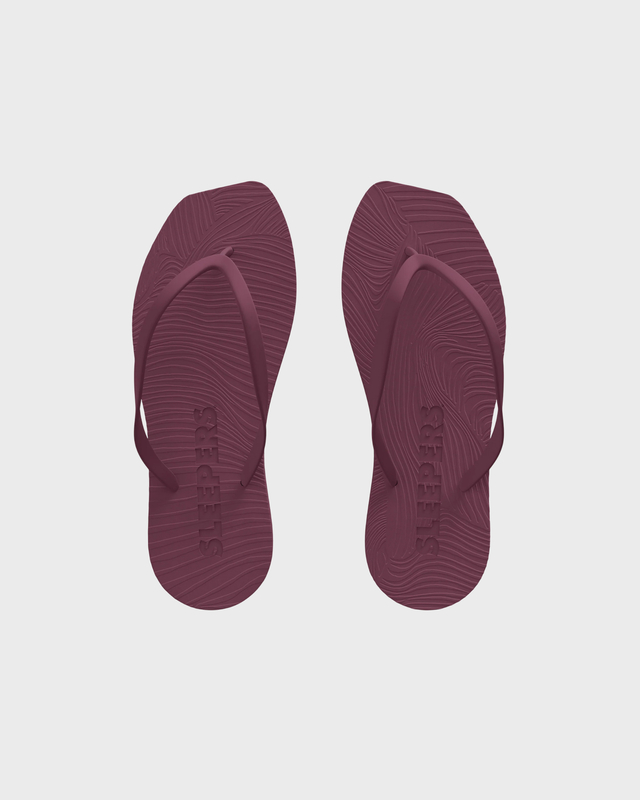 SLEEPERS Klipklapper Tapered Burgundy EUR 41