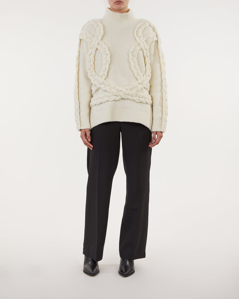 Tröja Alva Fleece Ecru 2