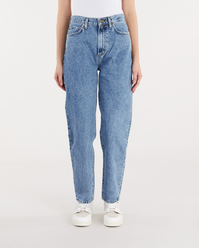 GOLDSIGN The Peg Jean In Collier Mid blue | WAKAKUU