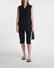Teurn Studios Byxor Tailored Capri Svart 40