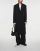Acne Studios Coat Single Breasted Wool Black 36