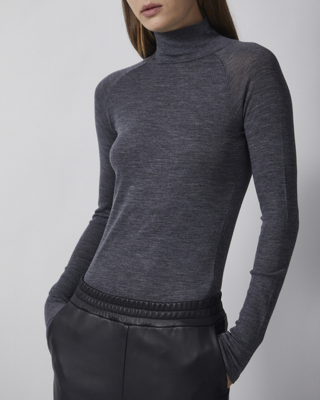 Wakakuu Icons Tröja Turtleneck Diane Grå M