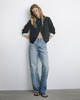 Wakakuu Icons Blazer Turn Collar Black L