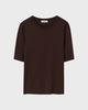 Rodebjer T-shirt Dory Mörkbrun L