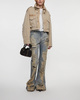 Helmut Lang Jacka Dissected Field Sand XS