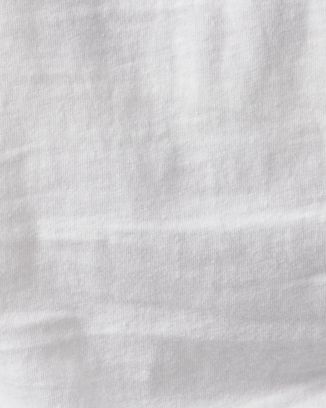 Mother Denim T-Shirt The Lil Goodie Ringer  White XS