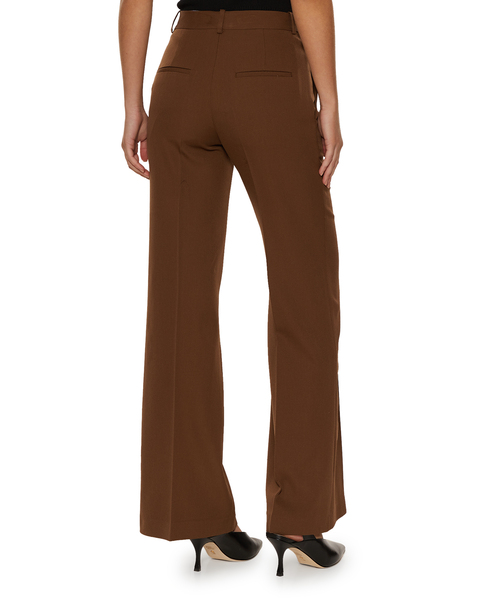 Trousers Wide Leg Brown 2