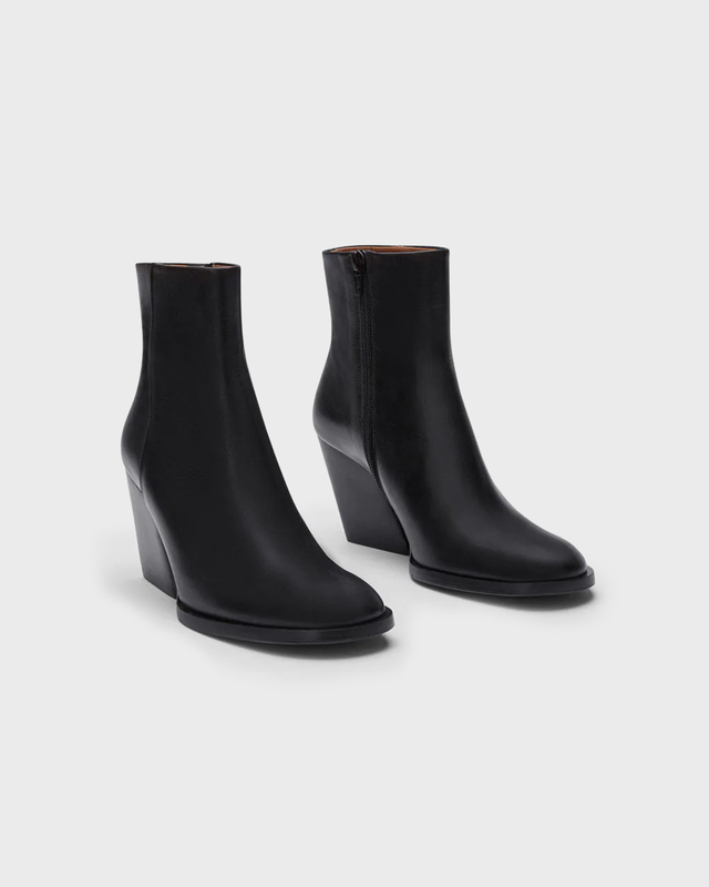 ATP Atelier Boots Capua Nappa Svart EUR 39