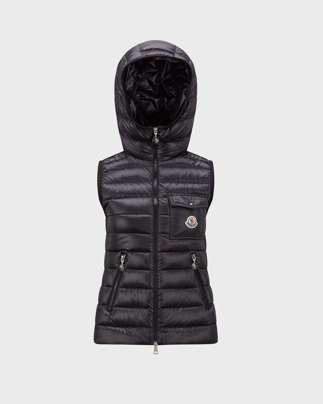 Moncler Glygos Gillet Vest Svart MONCLER 2 (M)