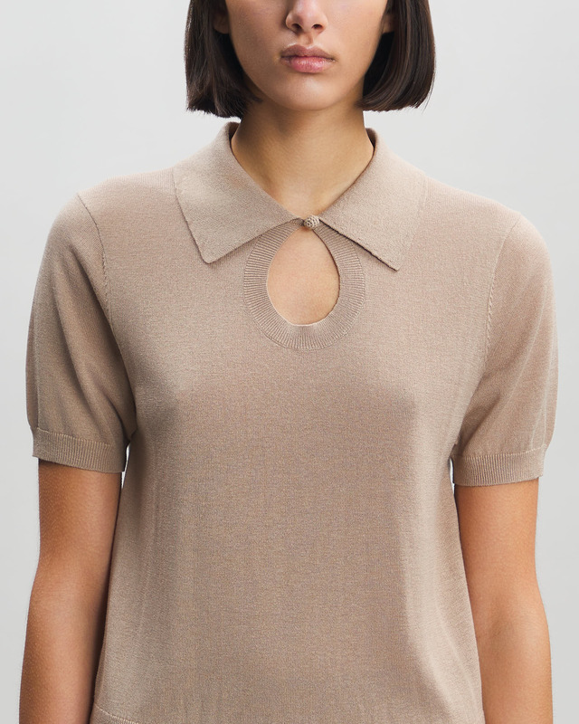 By Malene Birger Top Talallia Beige L