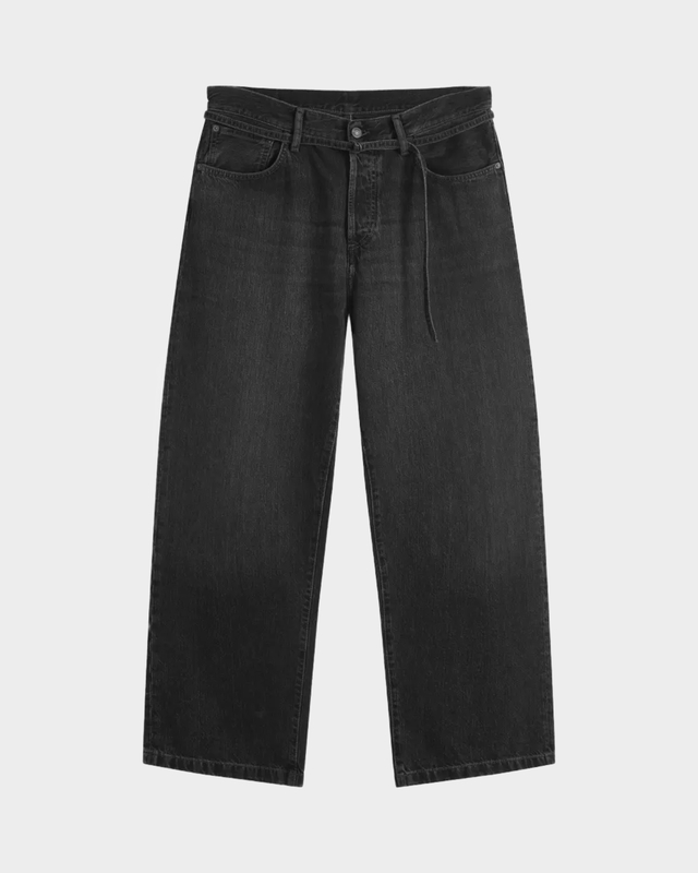 Acne Studios Jeans 1991 Loose Fit Black Overdye Black W25/L32