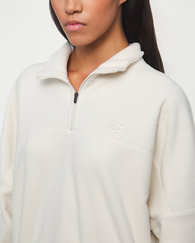 New Balance Tröja Polar Fleece Half Zip Linen M