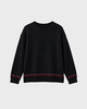 Found Striktrøje Crest Black L
