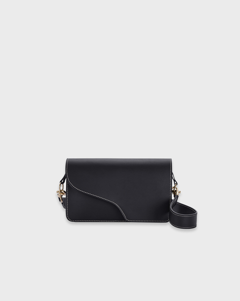 Bag Assisi Contrast Stitch Black/laquer ONESIZE 1