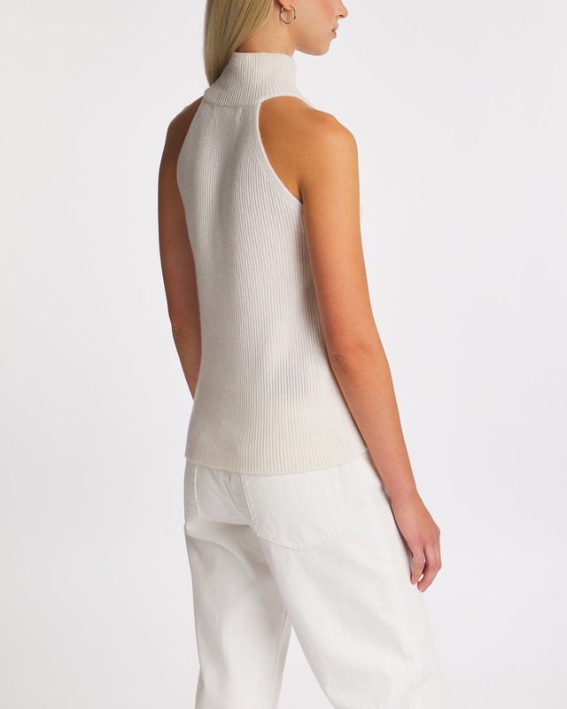 LISA YANG Top Freya Tank Cashmere Offwhite 1 (S-M)