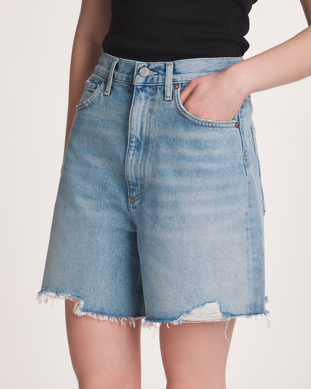 AGOLDE Shorts Stella In Agreement  Denim 30