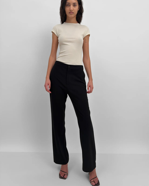Byxor Aniara Crepe Svart 2