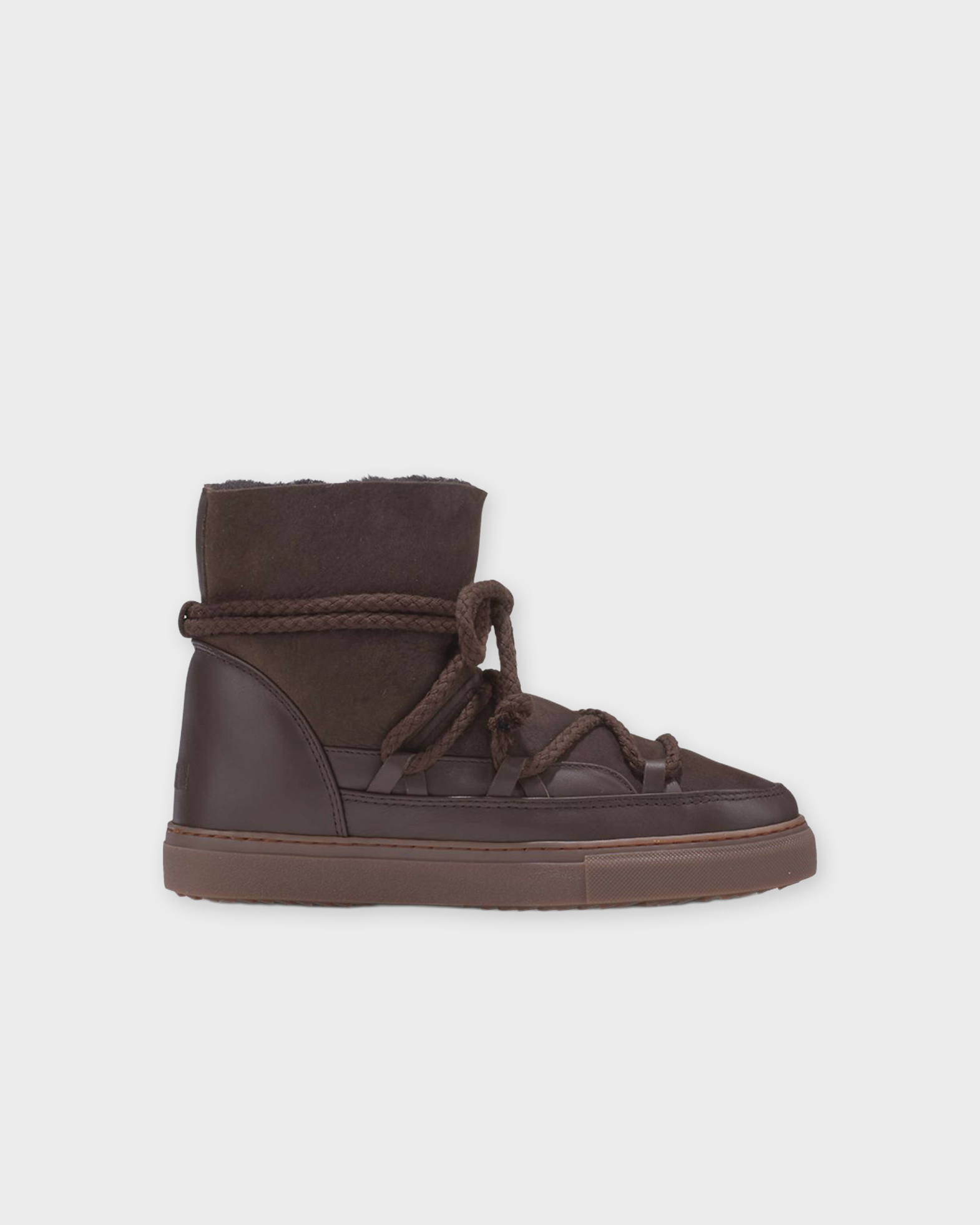 Inuikii Women's Dark Brown Boots Classic Sneaker Eur 37