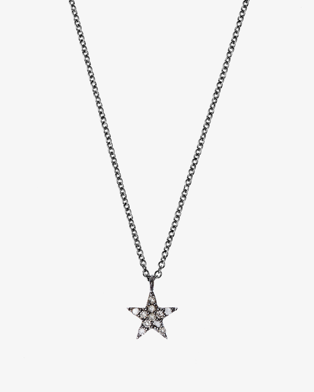 CBYC Necklace Star small Black ONESIZE